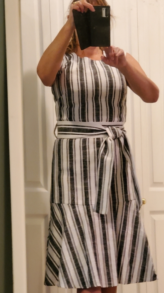 PRICE JUST REDUCED!!NWT J. Crew linen belted dress